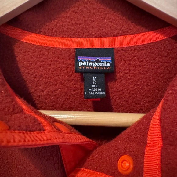 Patagonia Kids Lightweight Synchilla Snap-T Fleece Size M - Like New - Picture 2 of 3